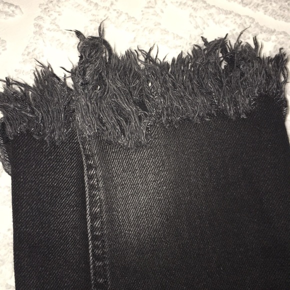 Zara Basic Premium Black Denim - Picture 5 of 5